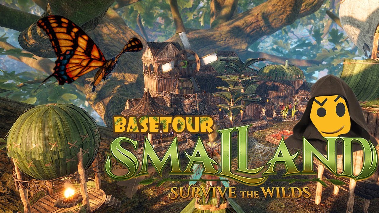 🏹 Smalland 🌳  Survive the Wilds 🦎 Basetour 🌸 von unserer Base aus den Livestreams