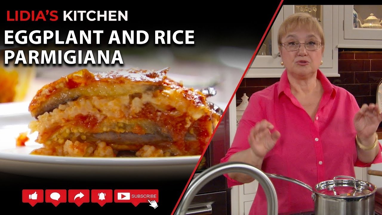 Пармиджана с баклажанами и рисом
