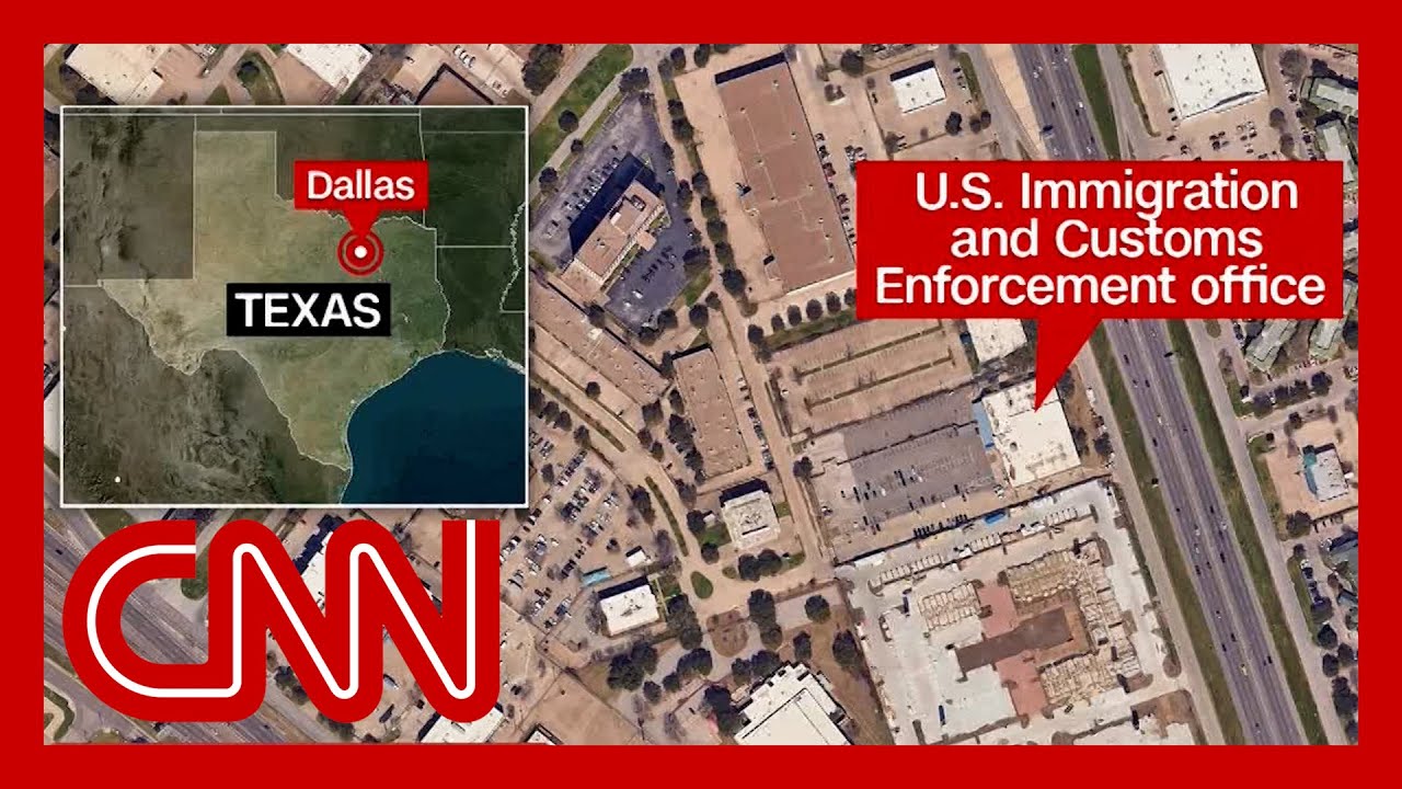 1 dead, at least 2 injured in Dallas ICE facility shooting