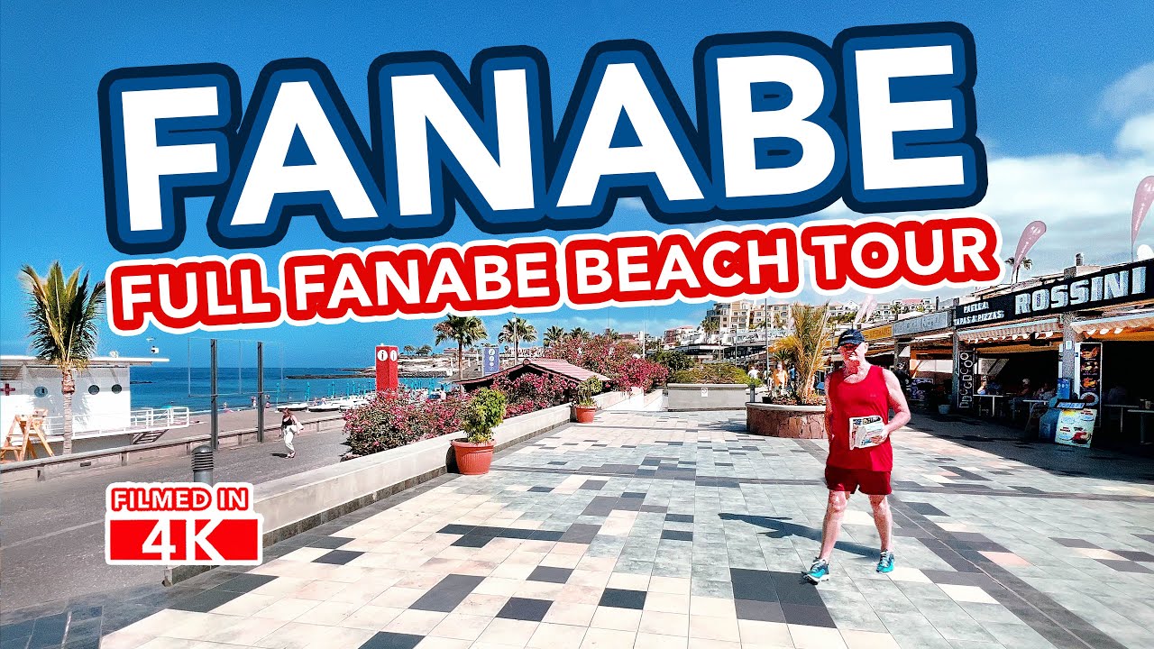 TENERIFE | A full tour of Fanabe Beach in Costa Adeje Tenerife