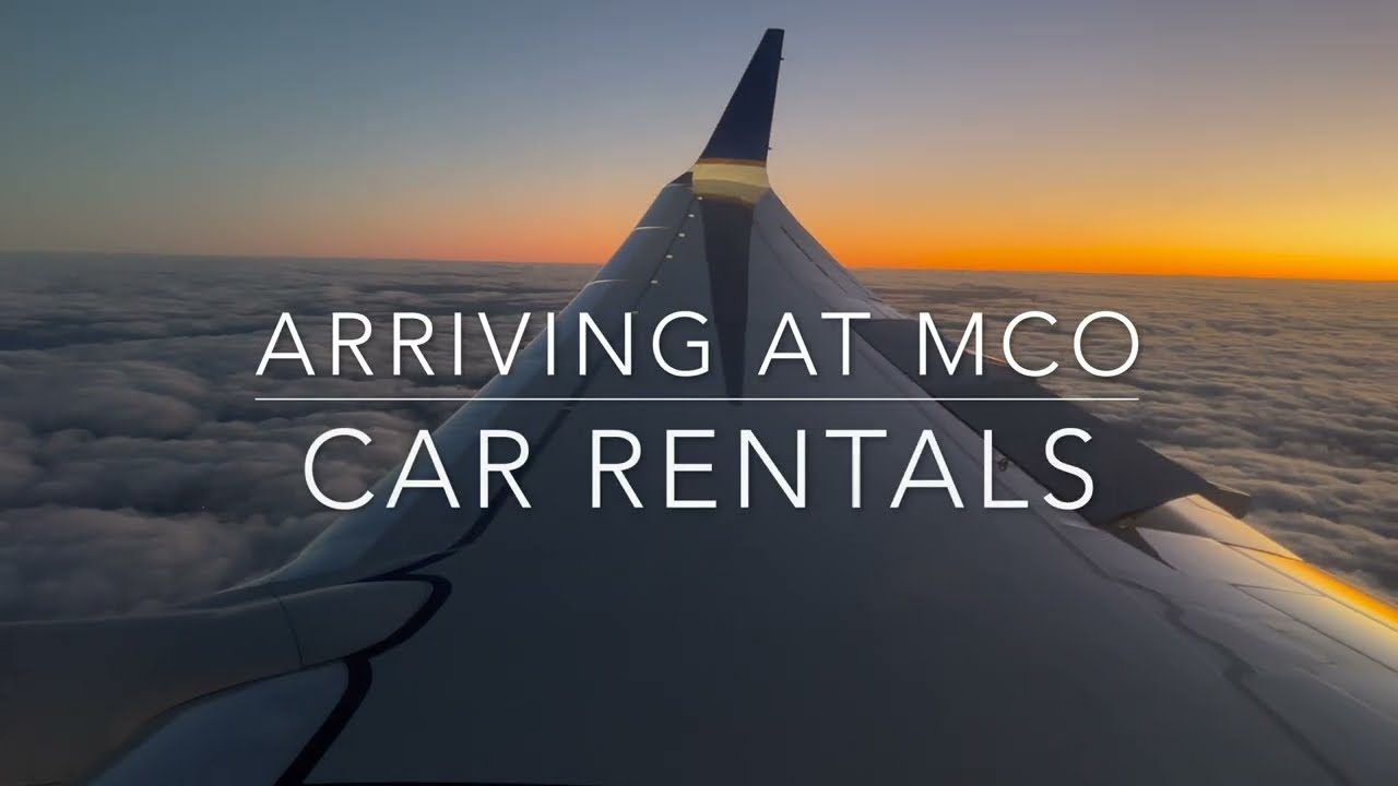 Orlando Airport (MCO) Car Rental Directions - National, Alamo, Enterprise, Hertz