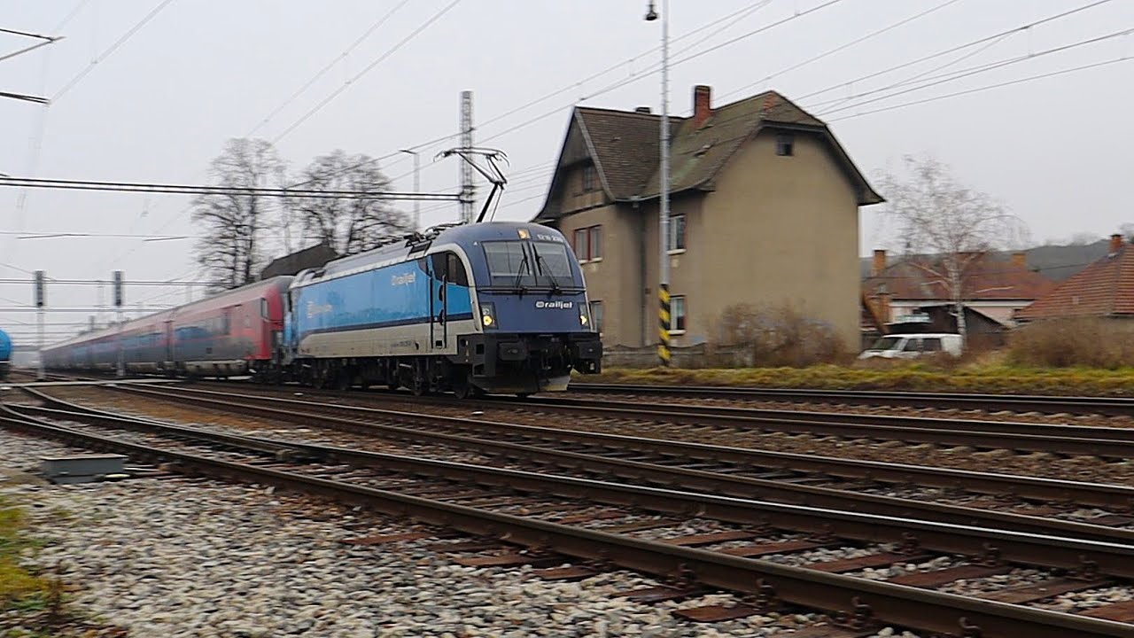 Vlaky Rájec-Jestřebí 18. 1. 2025