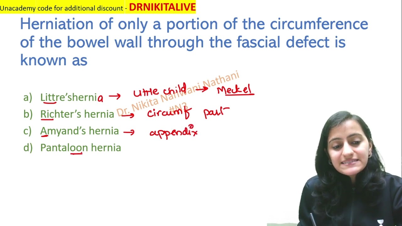 Mnemonic of the day - Named hernia|Surgery| Dr. Nikita Nanwani