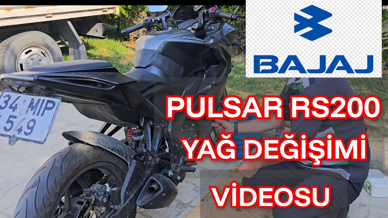 BAJAJ PULSAR RS200 YAĞ DEĞİŞİMİ  #bajaj #pulsar #hayatıniçinden