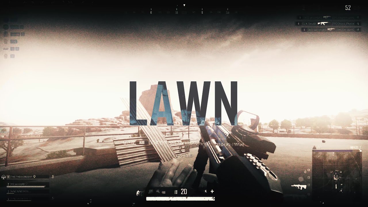 5000점 평딜 700+ 카배랭커의 핵 샷발 | Team X lawn 배그 매드무비 PUBG Highlights 4K