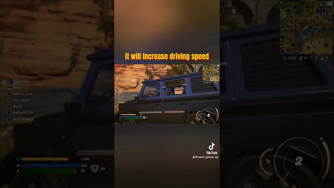 Fortnite Travel distance over water while infused with Nitro 