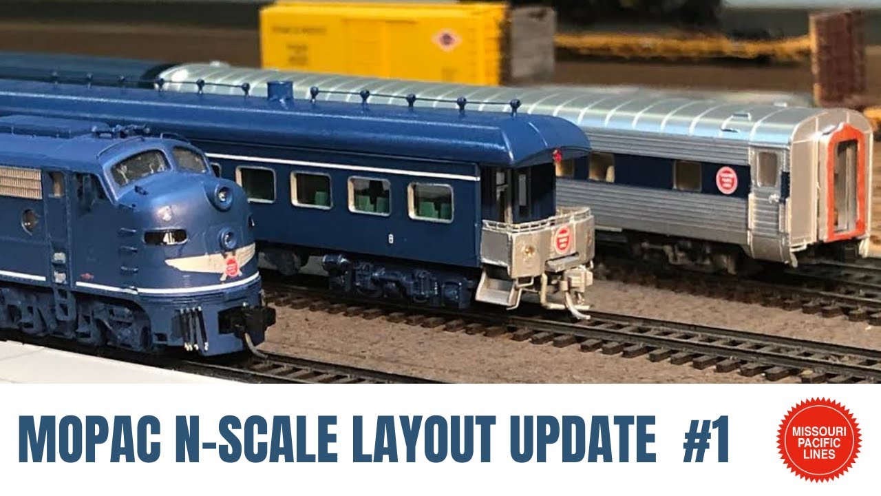Missouri Pacific || Eagle Route 3 || N-scale Layout Update 1