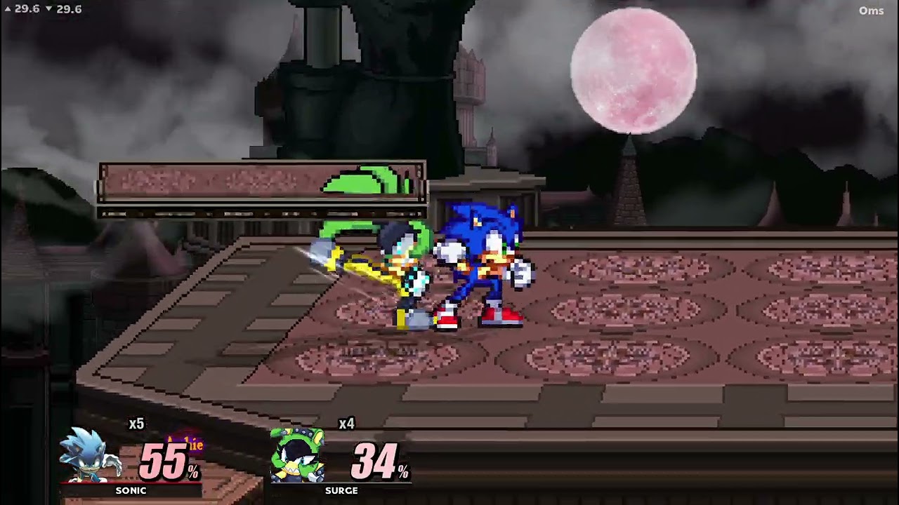 SSF2 | Archie Sonic V.S Surge