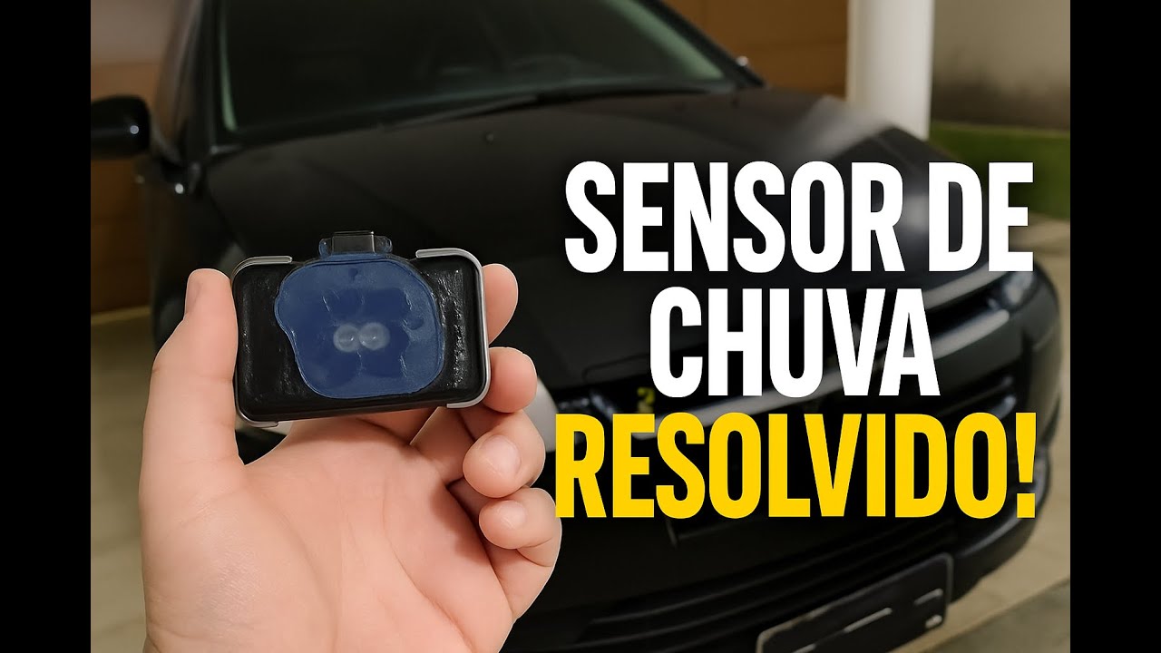 Sensor de Chuva do Citroën C4 VTR Não Funcionava... Até Agora!