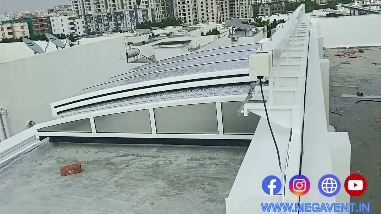 MEGAVENT RETRACTABLE ROOF - EXTENROOF