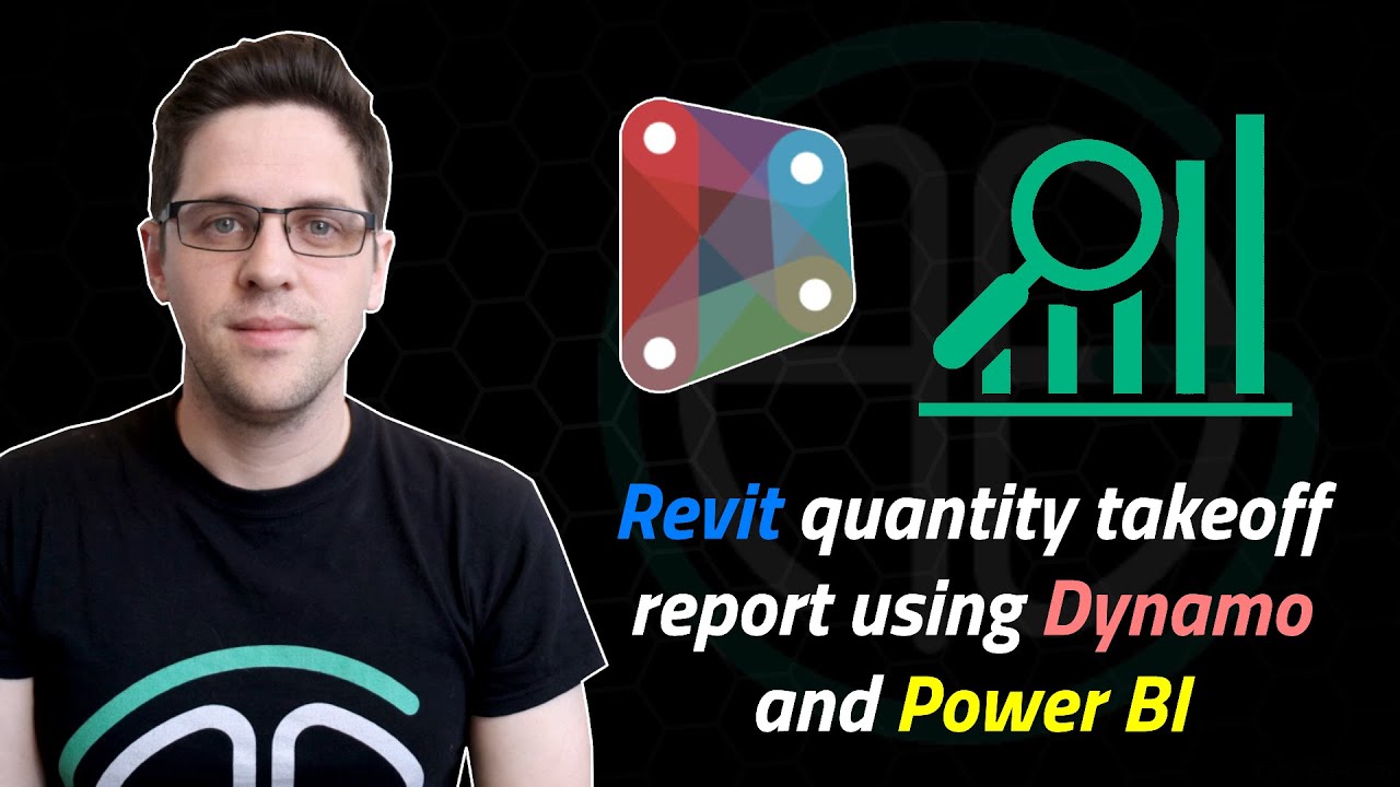 Revit quantity takeoff report using Dynamo and Power BI!