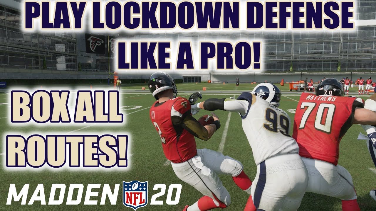 THE BEST LOCKDOWN COVERAGE DEFENSE IN MADDEN 20! BOX CROSSERS, CORNERS, POSTS &GUN SPLIT CLOSE NOW!