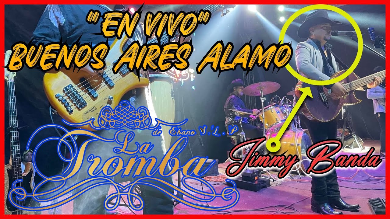La Tromba ( Jimmy Banda) En Vivo / Buenos Aires Alamo