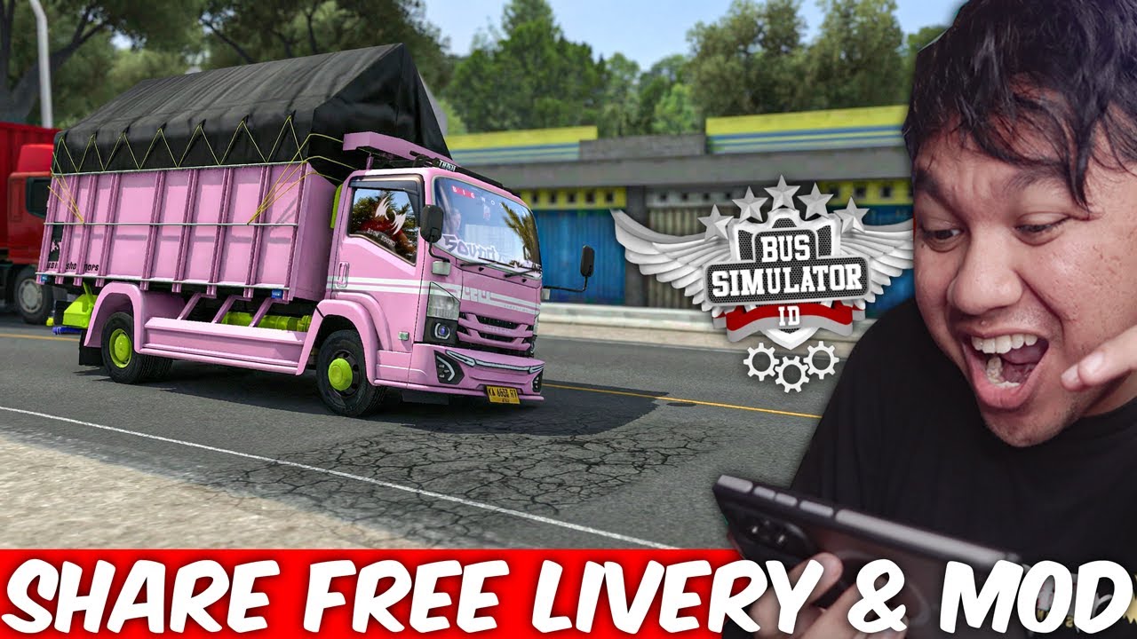 GANTENG‼️LIVERY BIGW TRANS GIGA BIGWOOFER - BUSSID