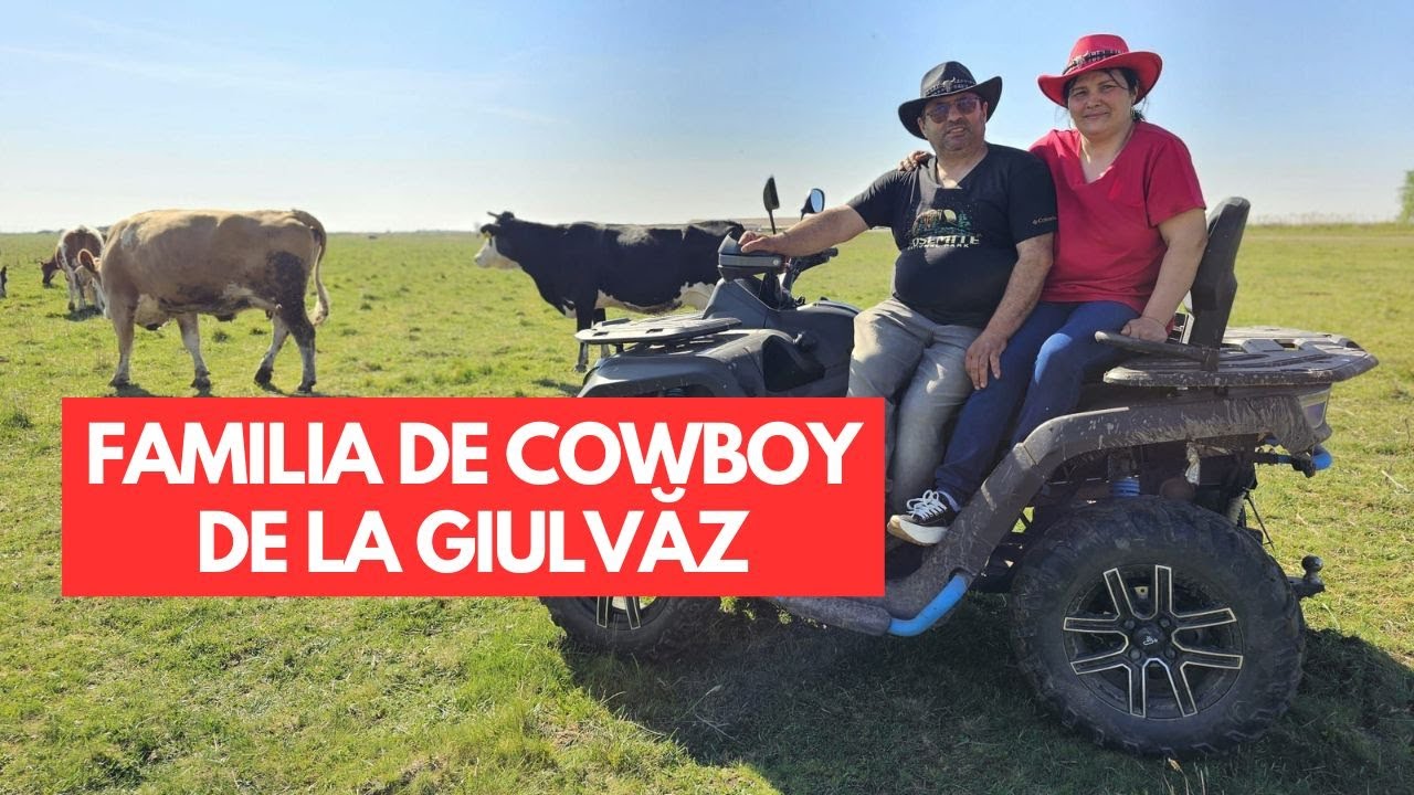 Familia de cowboy de la Giulvăz