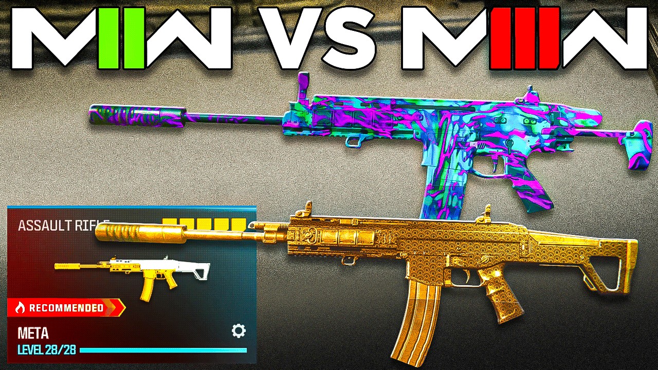 MW3 MCW vs MW2 TAQ-56