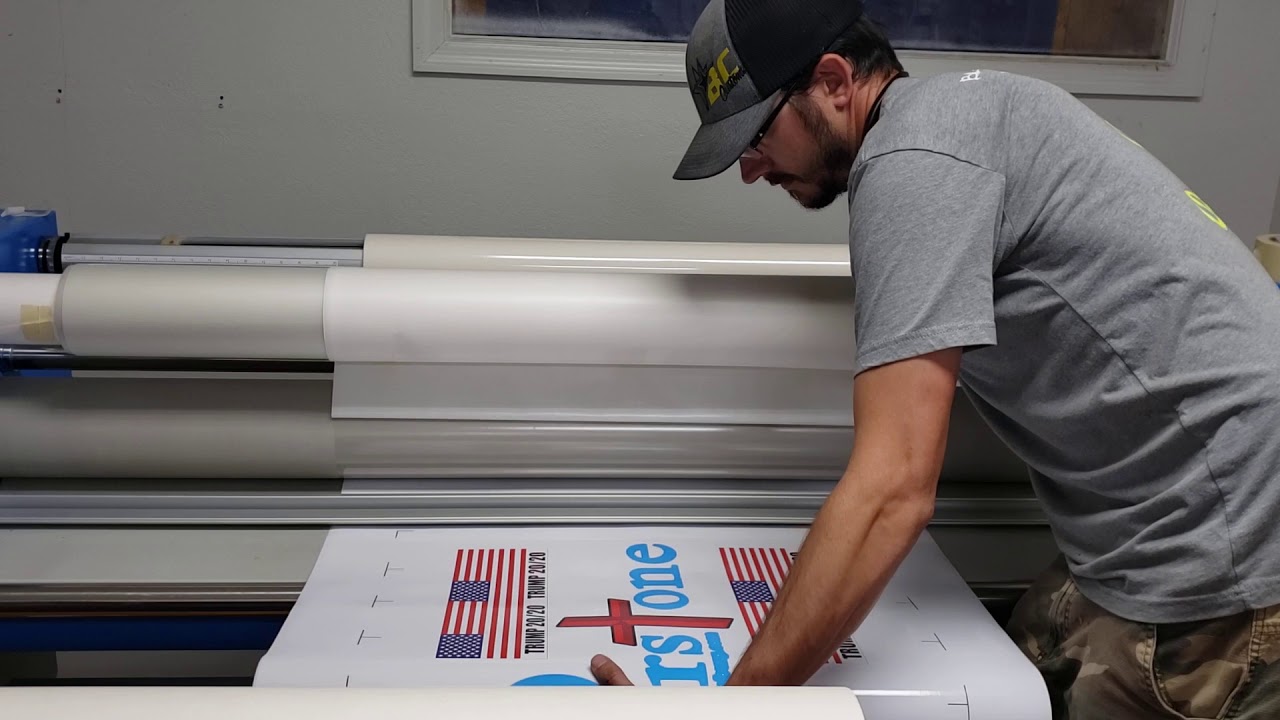 Laminating a print with the USTech Laminator