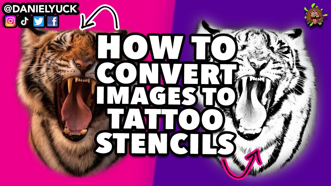 How To Convert Images To Tattoo Stencils