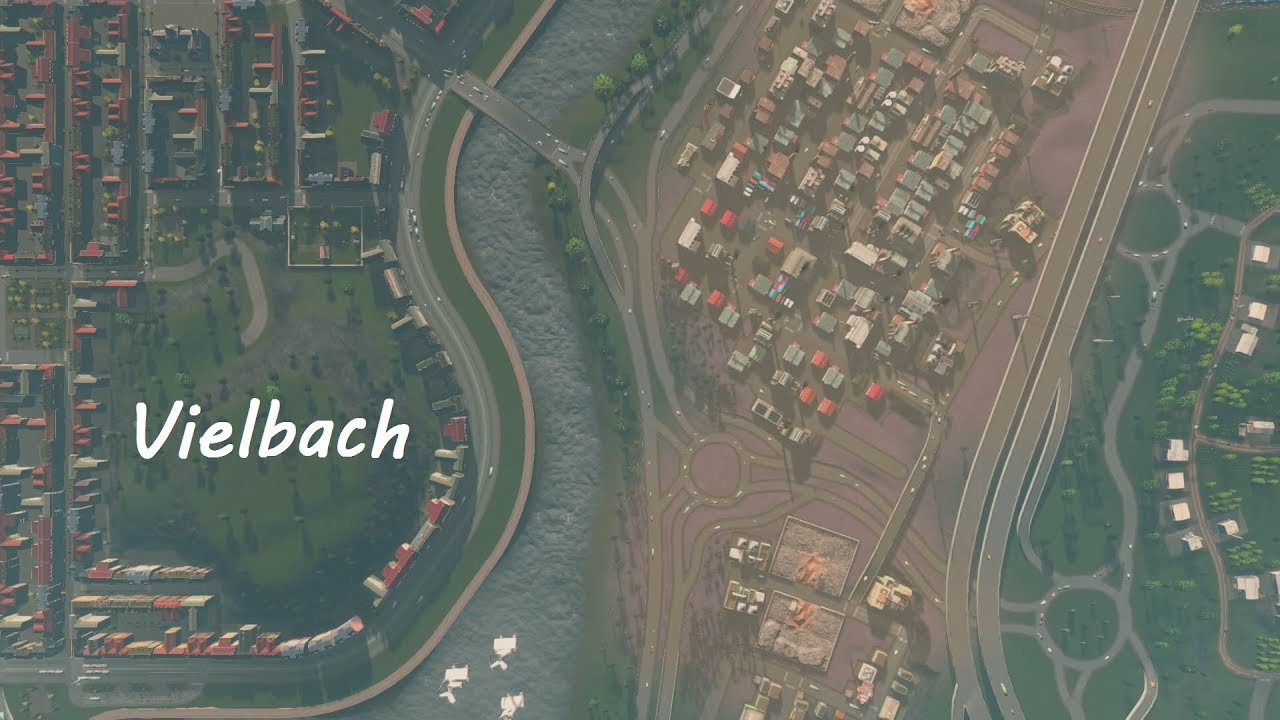 Baypass Road System for Downtown - Cities Skylines: Vielbach #14