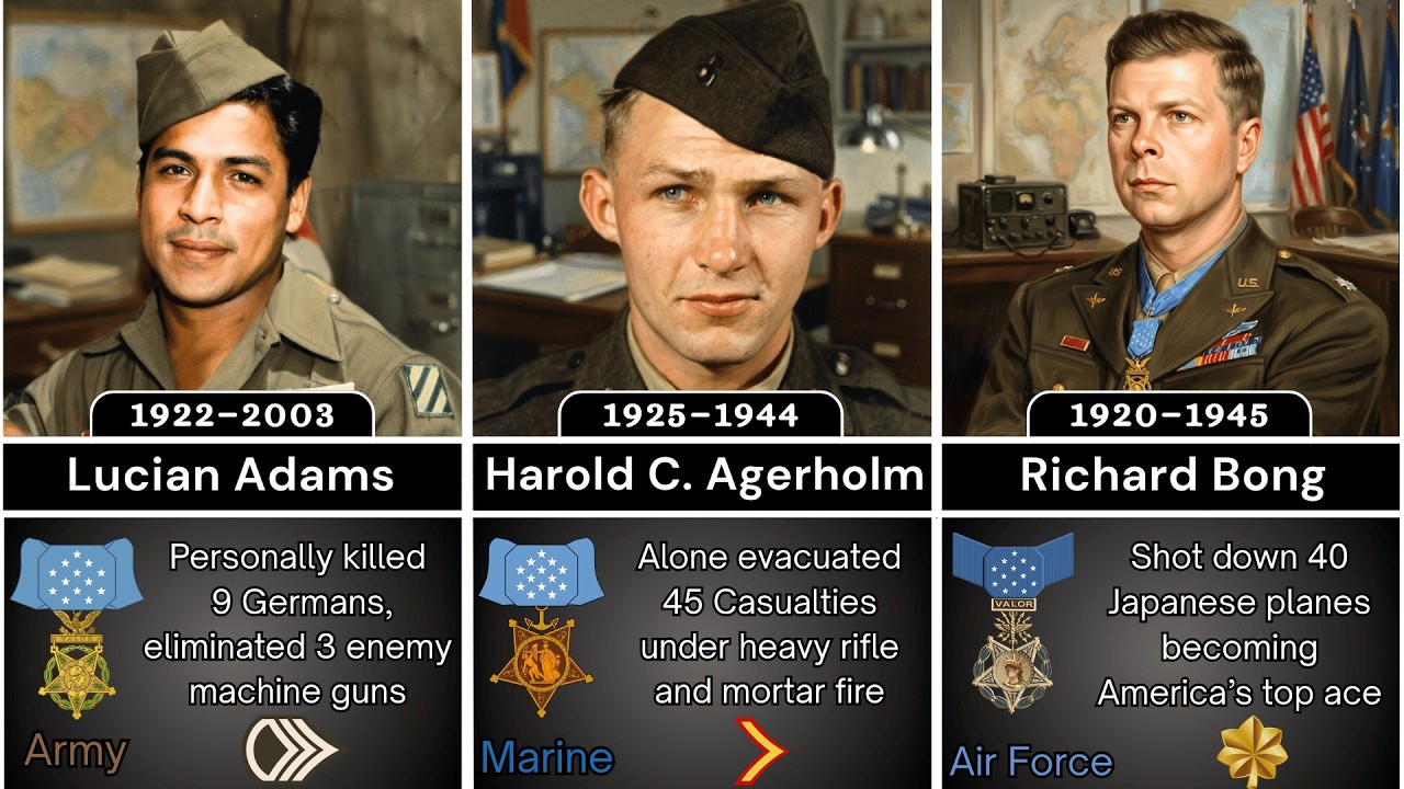 The Greatest Medal of Honor Heroes in World War II
