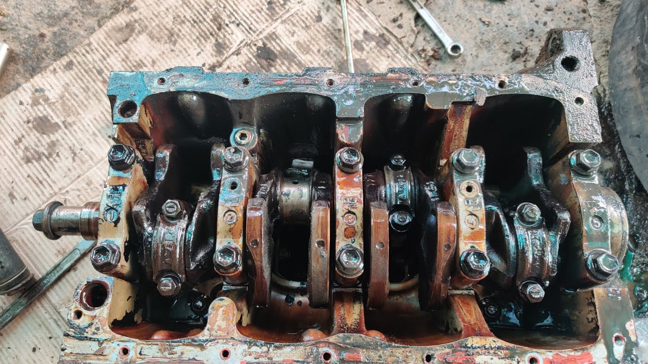 Removal of #MarutiZen Mpfi Engine 2005 Model Euro 2 , Disassembling all the parts @ Bangalore 2020