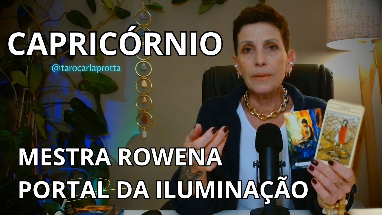 #capricórnio♑  Mestra Rowena 🪬Portal da Iluminação