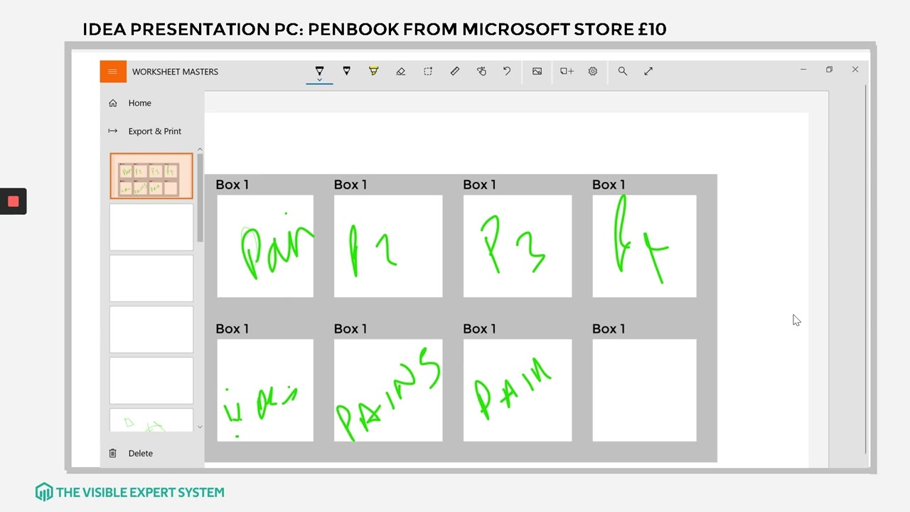 VISIBLE EXPERT   IDEA PRESENTATION KIT