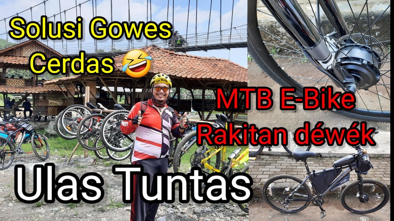 MTB E-Bike Rakitan Sendiri. Murah, irit, Awet dan ngga CaPex