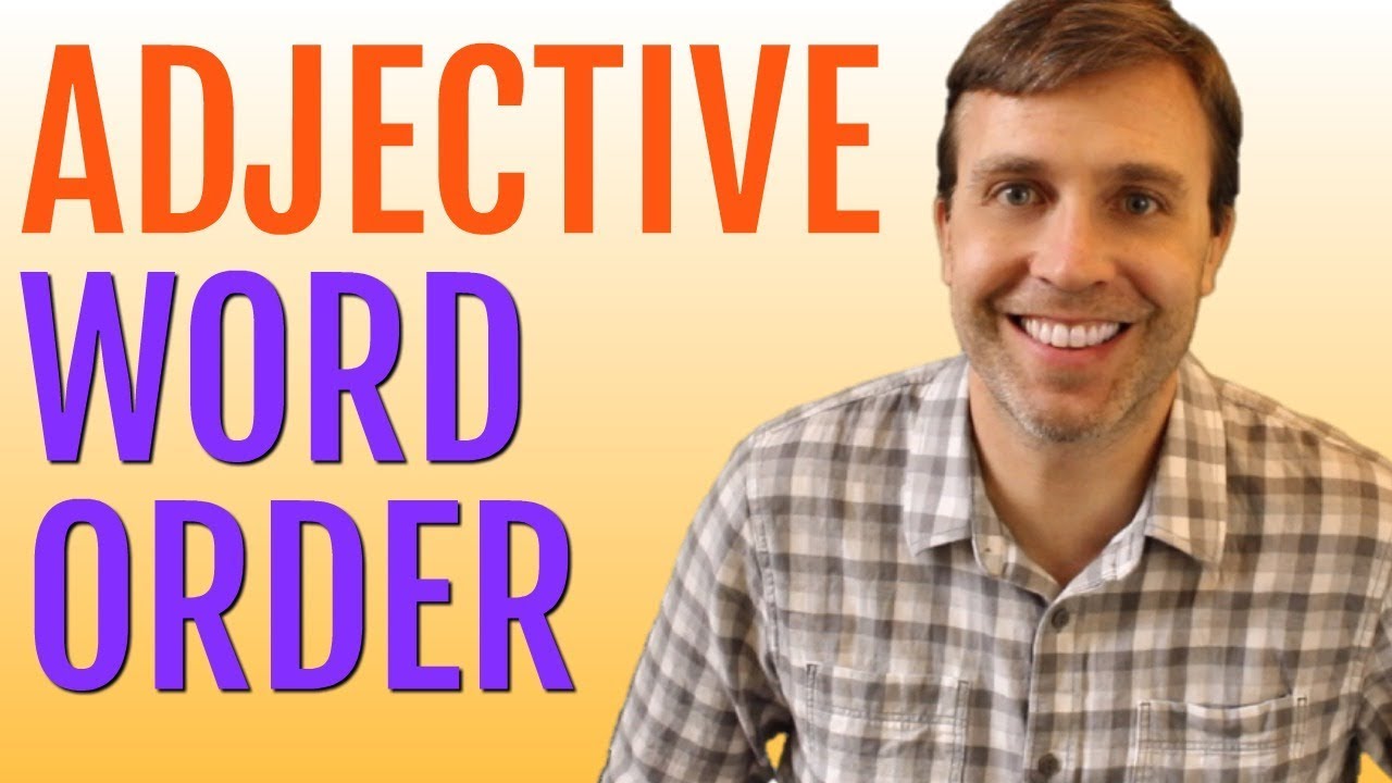 Stop Putting Adjectives in the Wrong Order 🚫