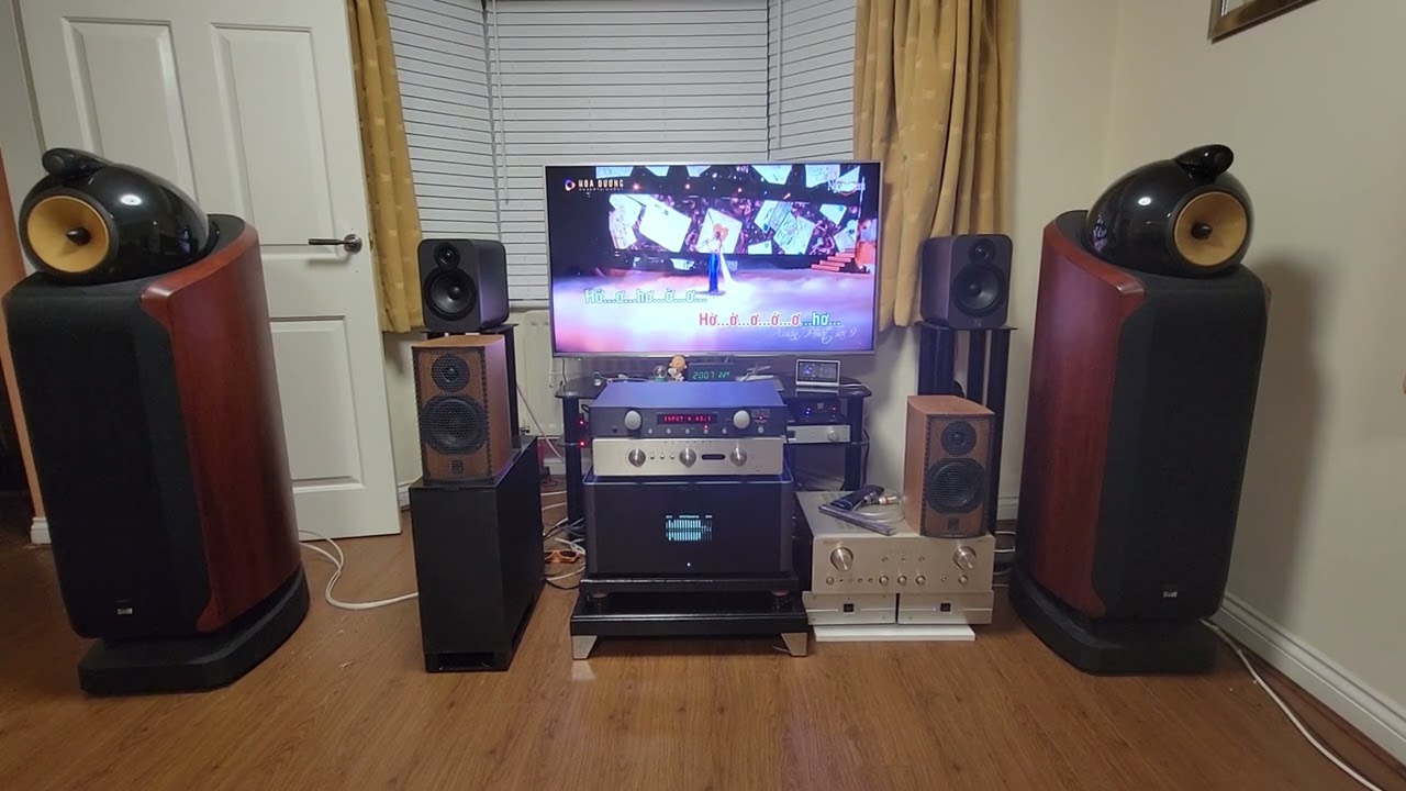 Michi S5 Power Amplifier+ Mark Levinson N320S Pre Amp +BW 802D SPEAKER
