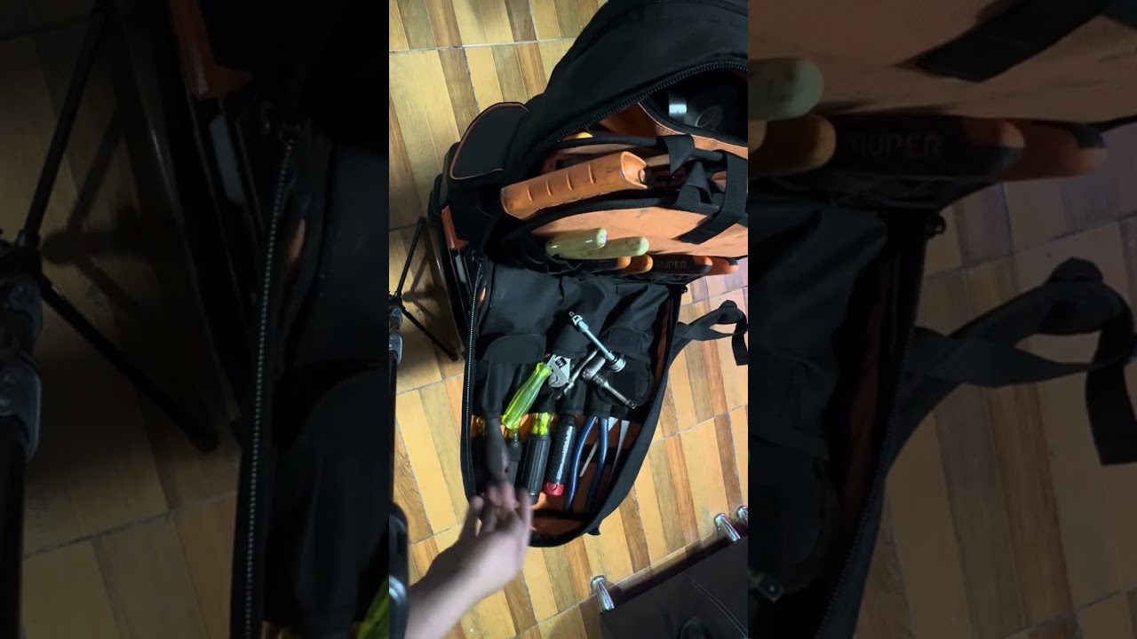 Mochila porta herramienta truper , mejor de lo que esperaba 😎😎