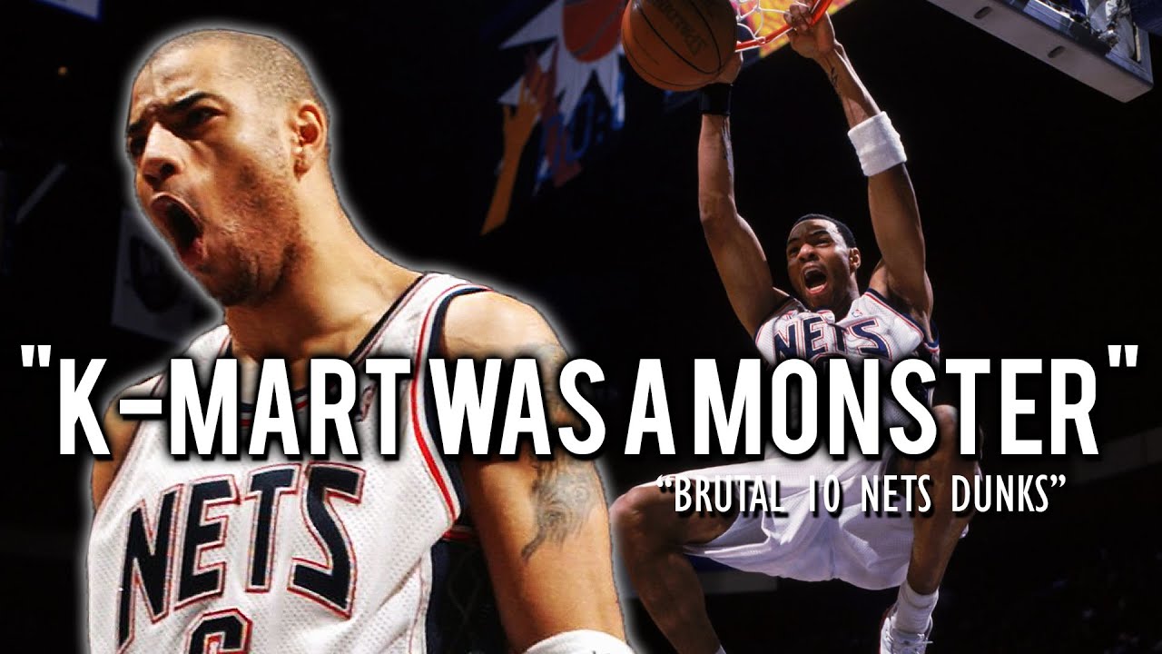 Top 10 Kenyon Martin Dunks | New Jersey Nets | Brutal Posters & Alley-Oops