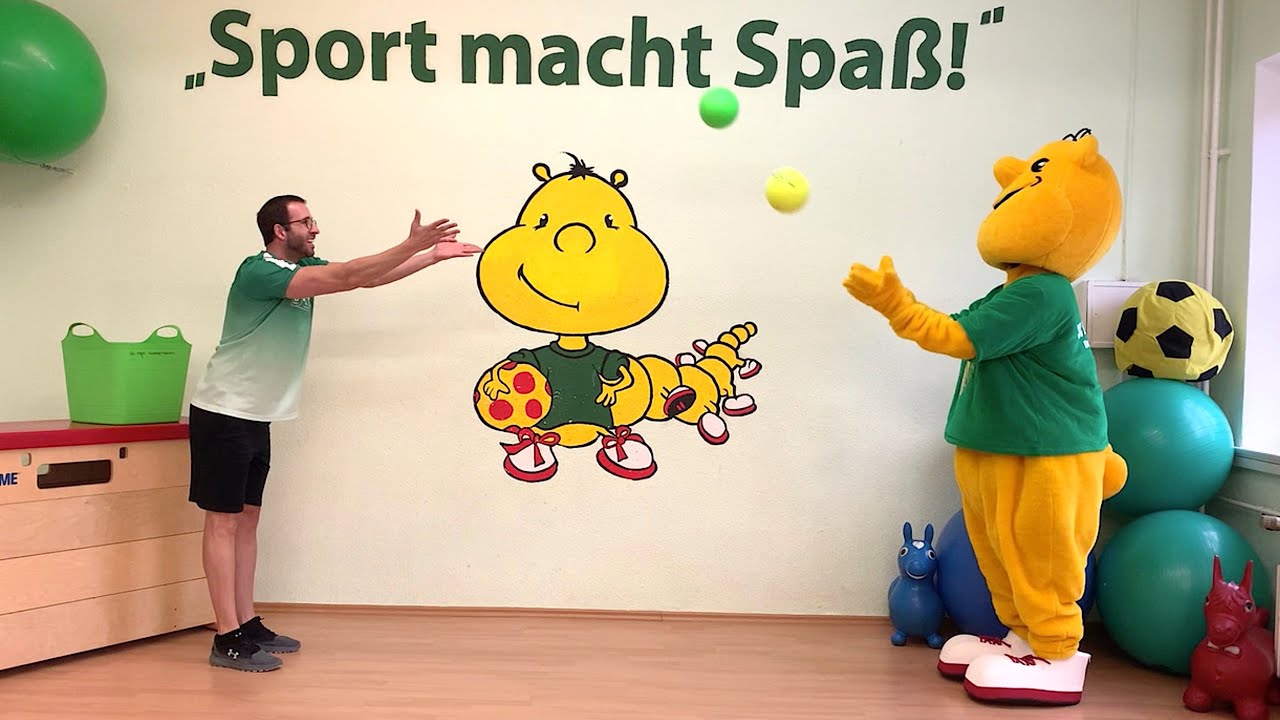 Kindersport zuhause - Fit mit Sportikus, Teil 21: Werfen und Fangen