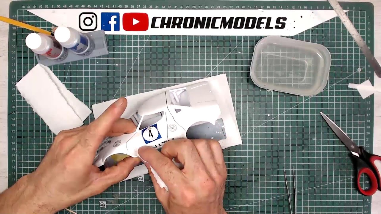 1/18 Lancia Stratos Erik Comas | Colocando calcas | CHRONICMODELS