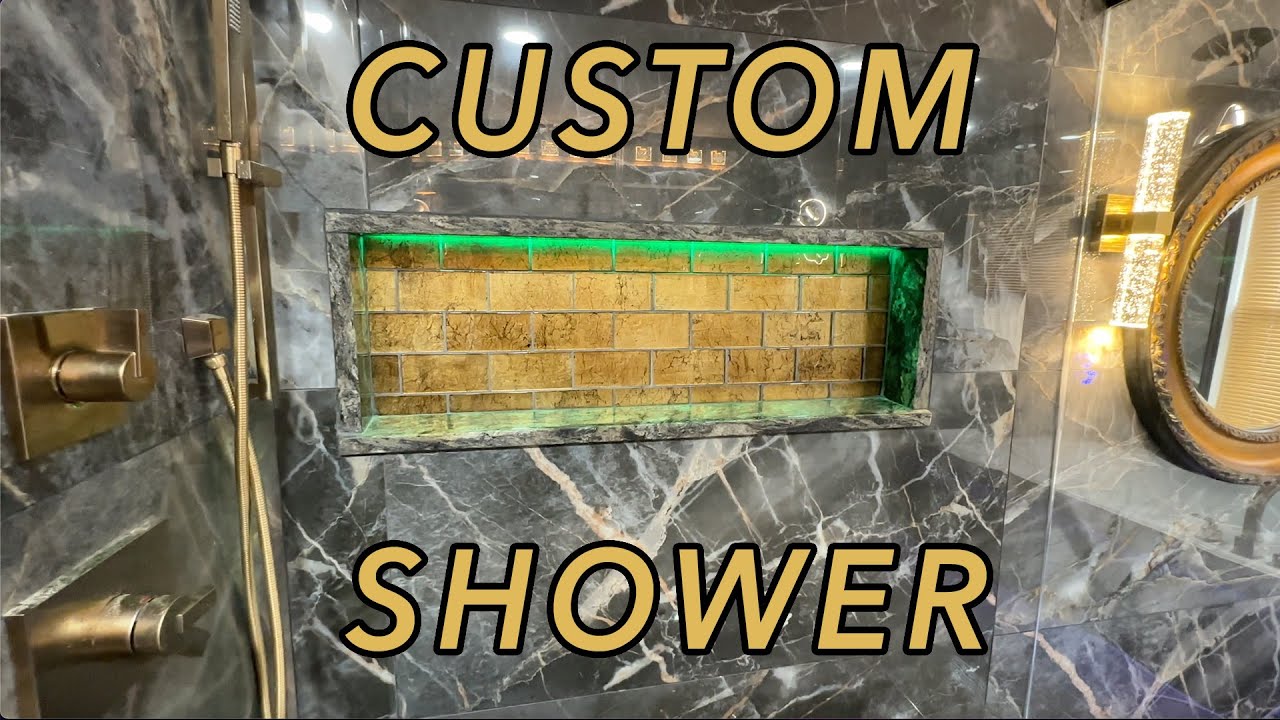 Delta 3 & 6 Setting Shower Diverter Demo / Bathroom LED Design (R11000)