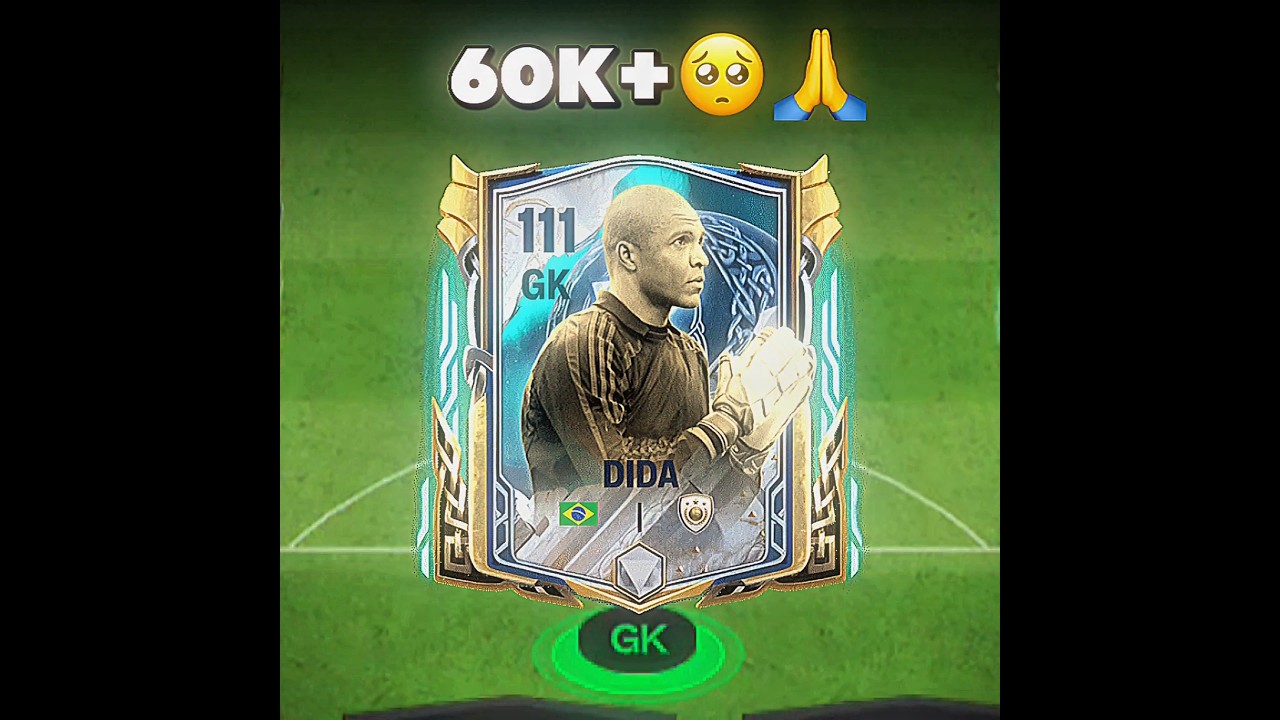 Dida Gk? 😄 #eafc24 #shorts #eafifa #fifamobile #fifa23 #fcmobile24 #fifa22 #fifa21 #easports