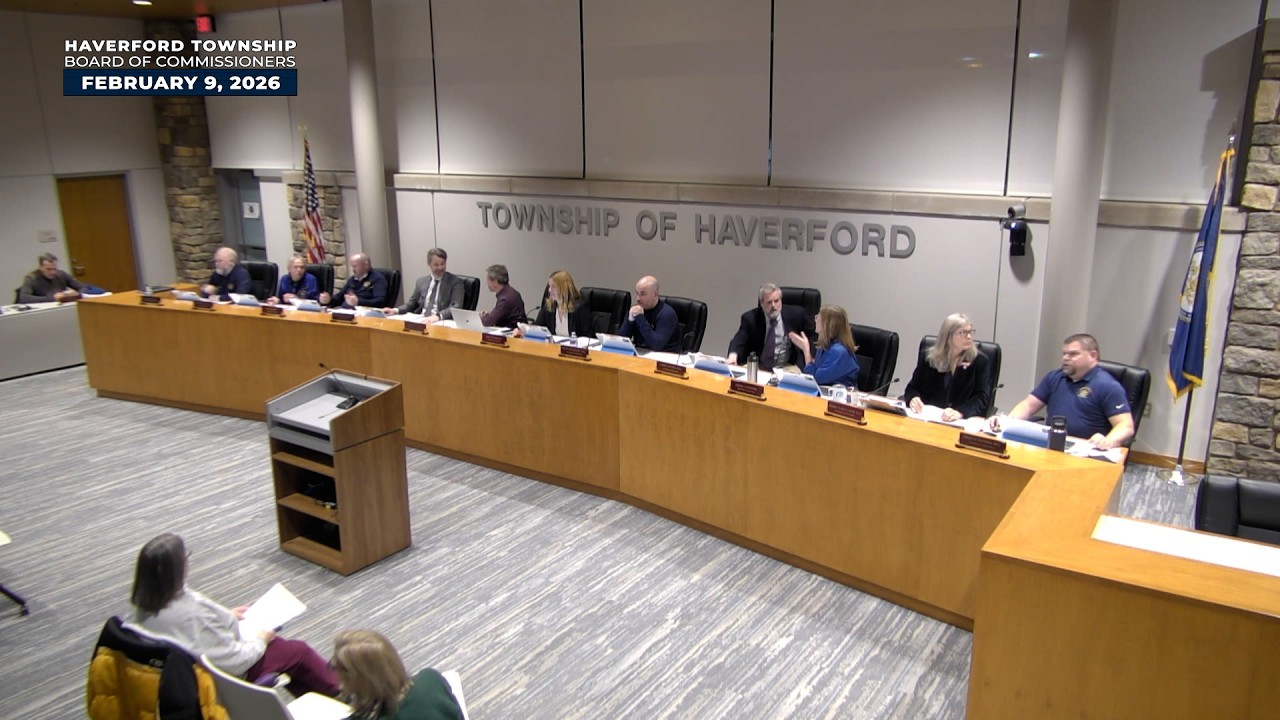 Haverford Township Board of Commissioners Meeting - February 9, 2026