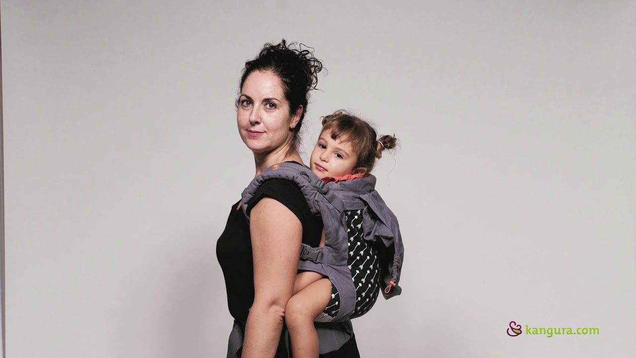 Mochila portabebé Beco Toddler para llevar a niñ@s grandes