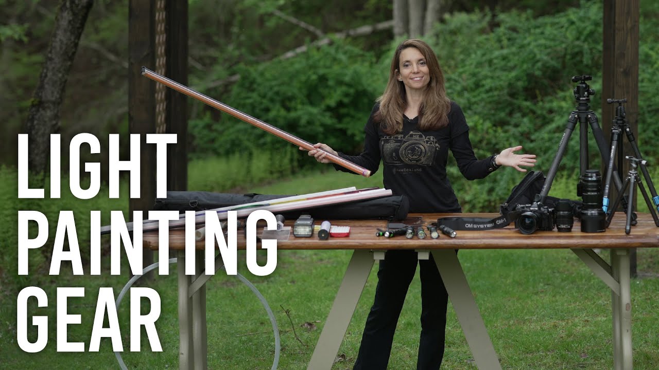 Susan Magnano's Light Painting Gear, From Cameras to Lights!