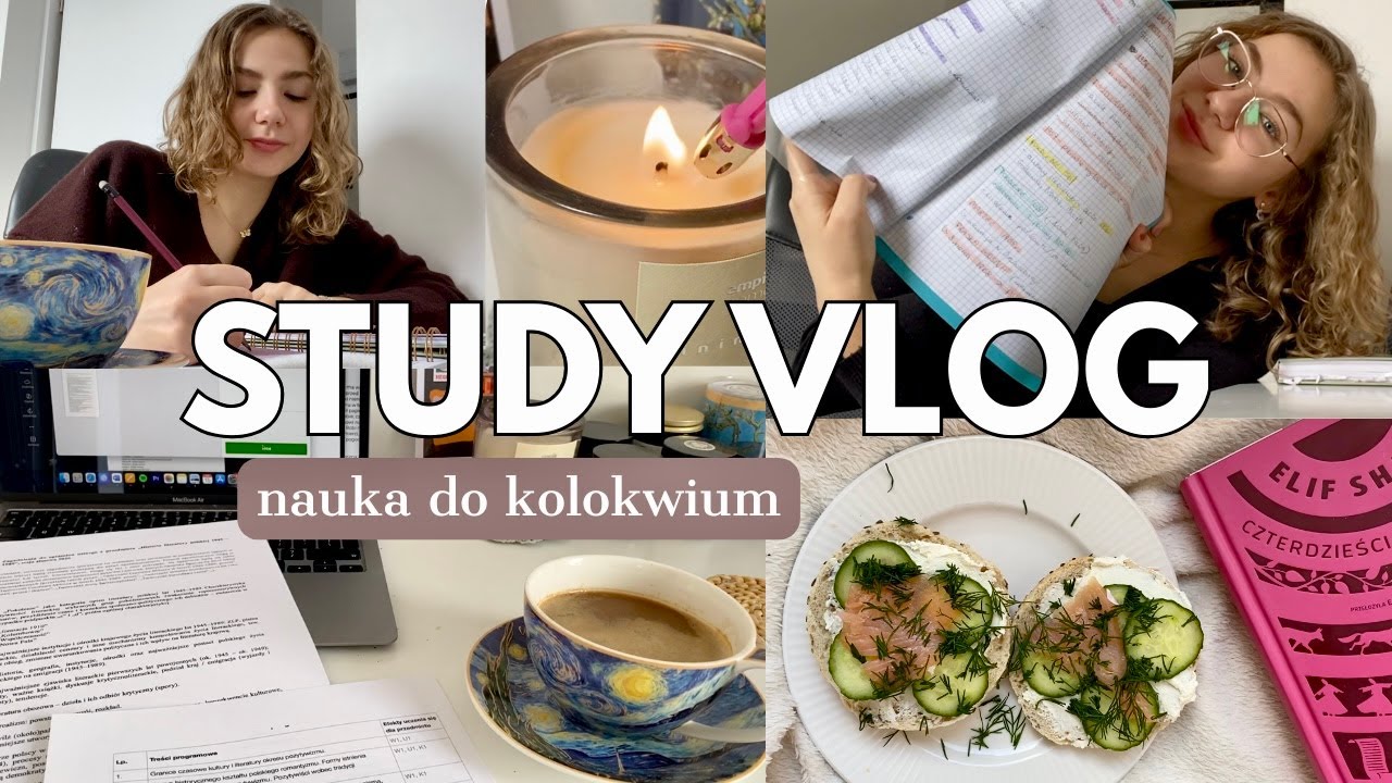 📚STUDY VLOG – tydzień nauki, nowe nawyki i szukanie motywacji 🧡