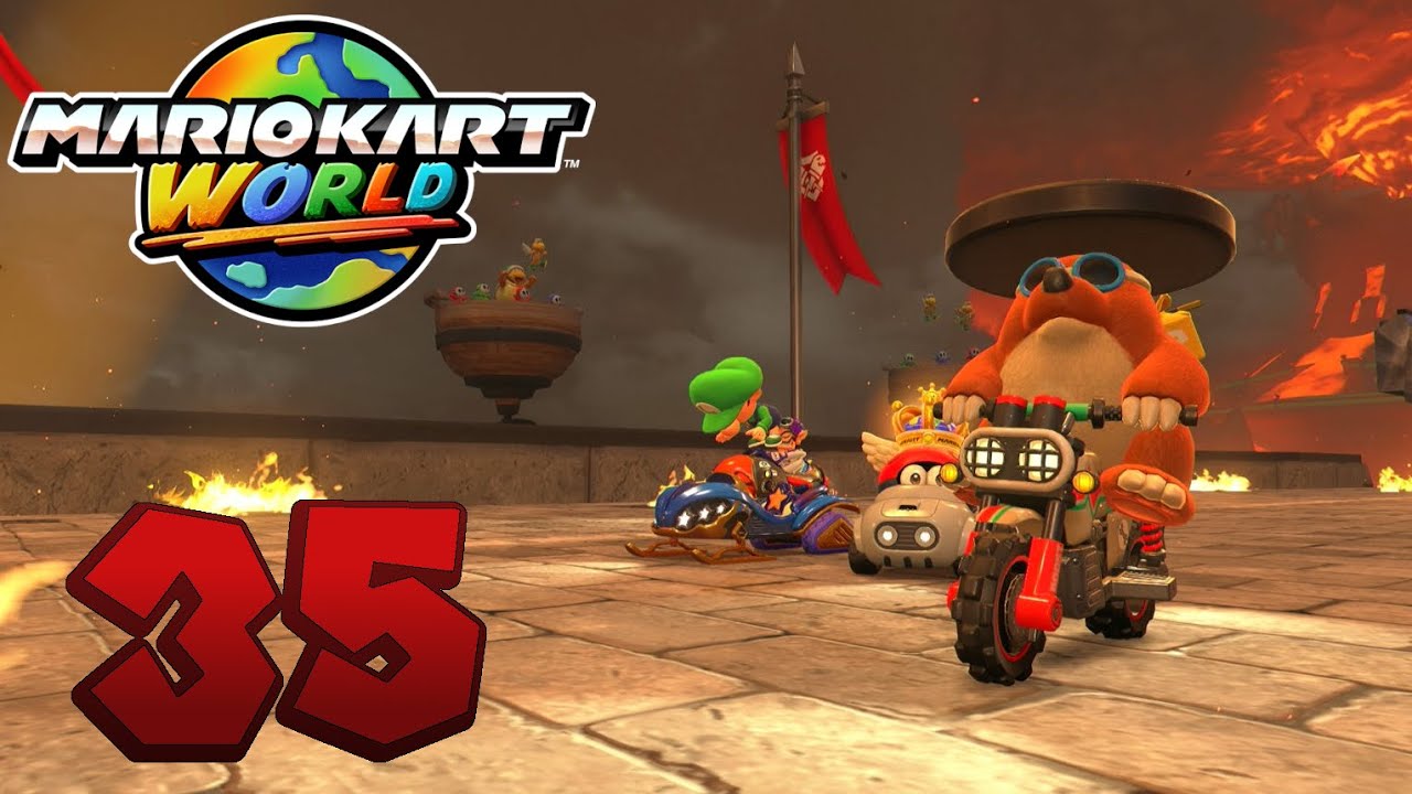 Weihnachtsstress, Uploadplan und Rainbow Road! - Mario Kart World Online #35
