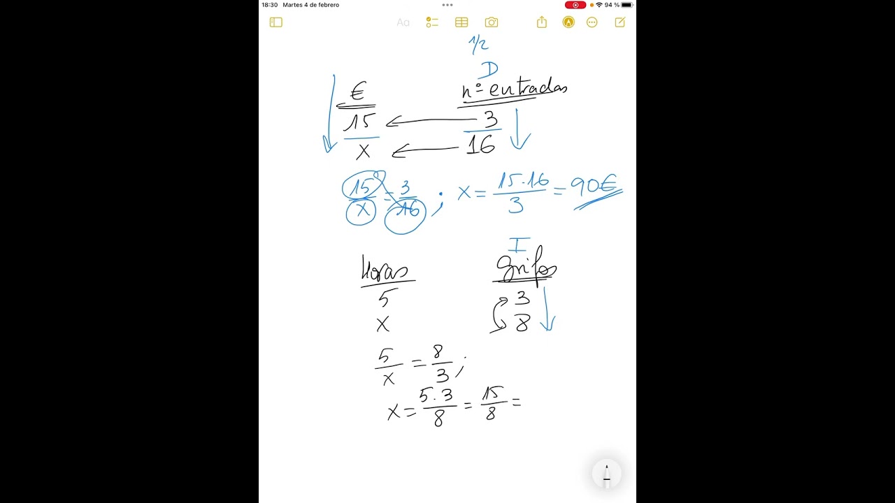Tema 6. Proporcionalidad. 1ºESO
