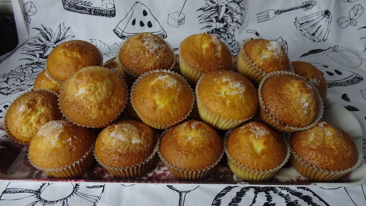 MAGDALENAS DE NARANJA | RECETA FÁCIL Y RÁPIDA