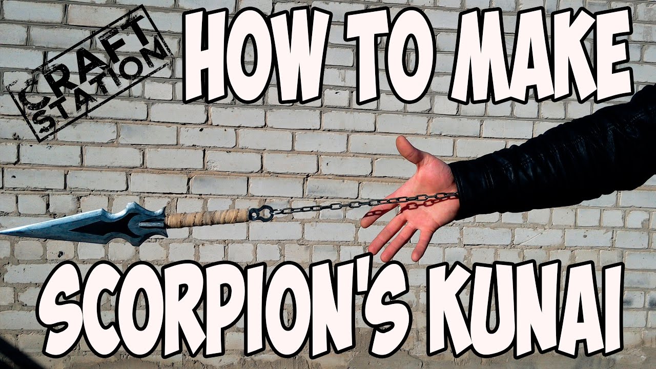 How to make  scorpion's kunai from Mortal Kombat 2021