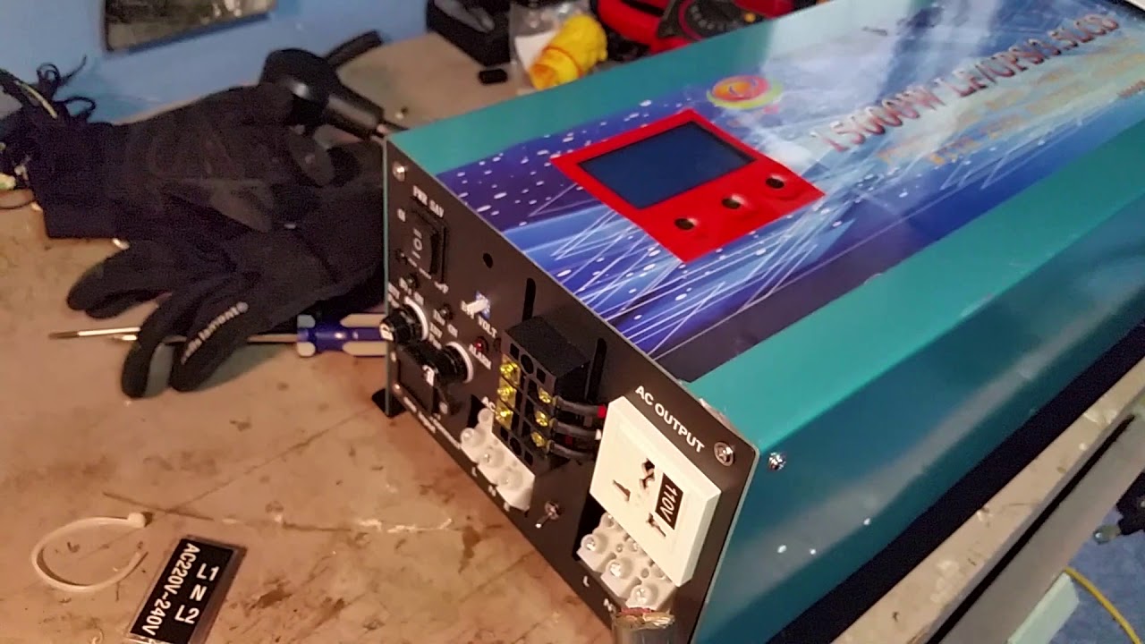 Test/review of powerjack 15000W split phase part 1