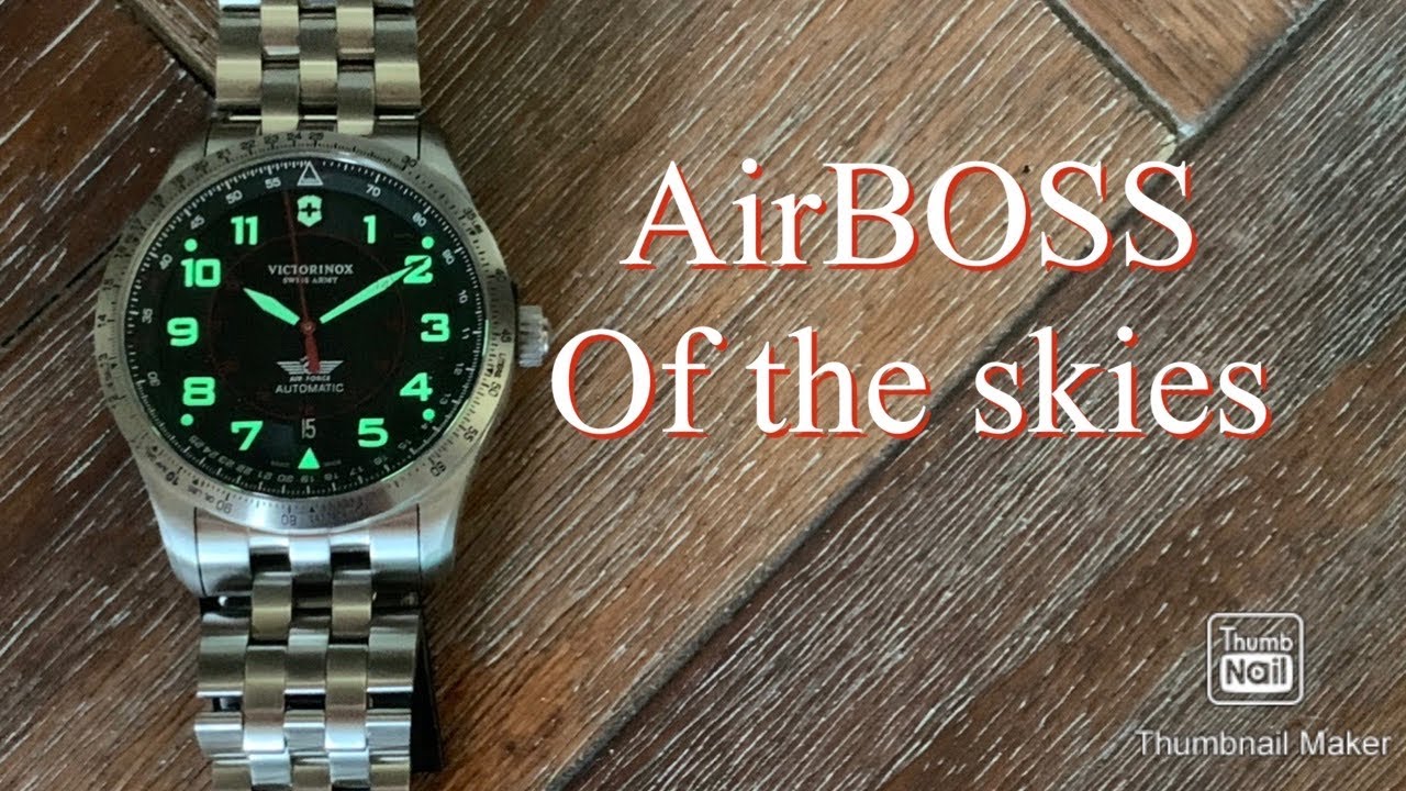 Victorinox Airboss 241888 Pilot Watch Review | Saltzmans Watches