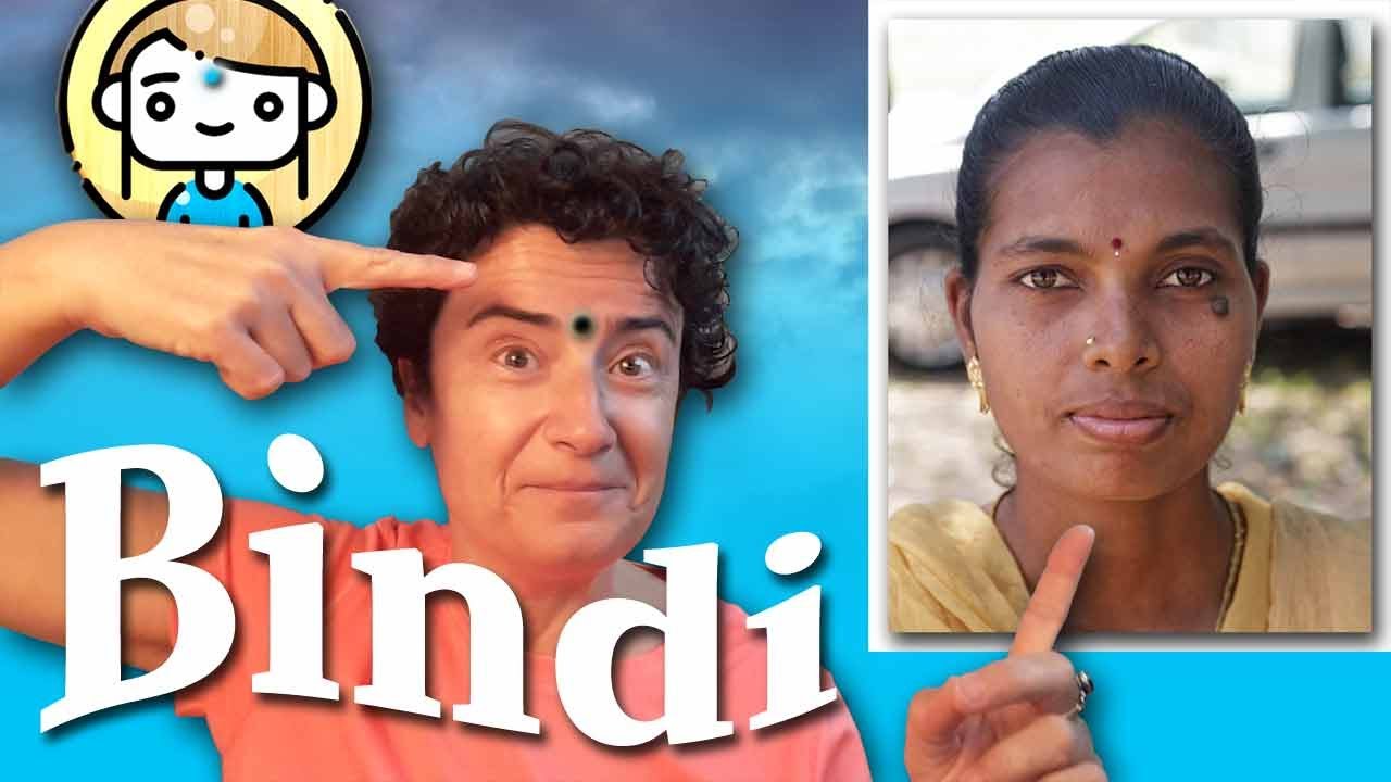 Bindi - tercer ojo, simbolismo y además aporta belleza a las mujeres indias