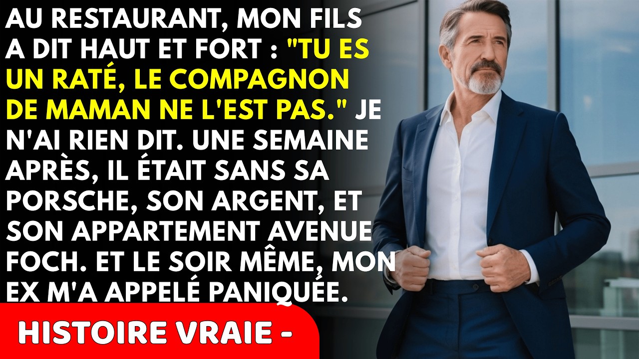 Mon Fils M'a Traité de 