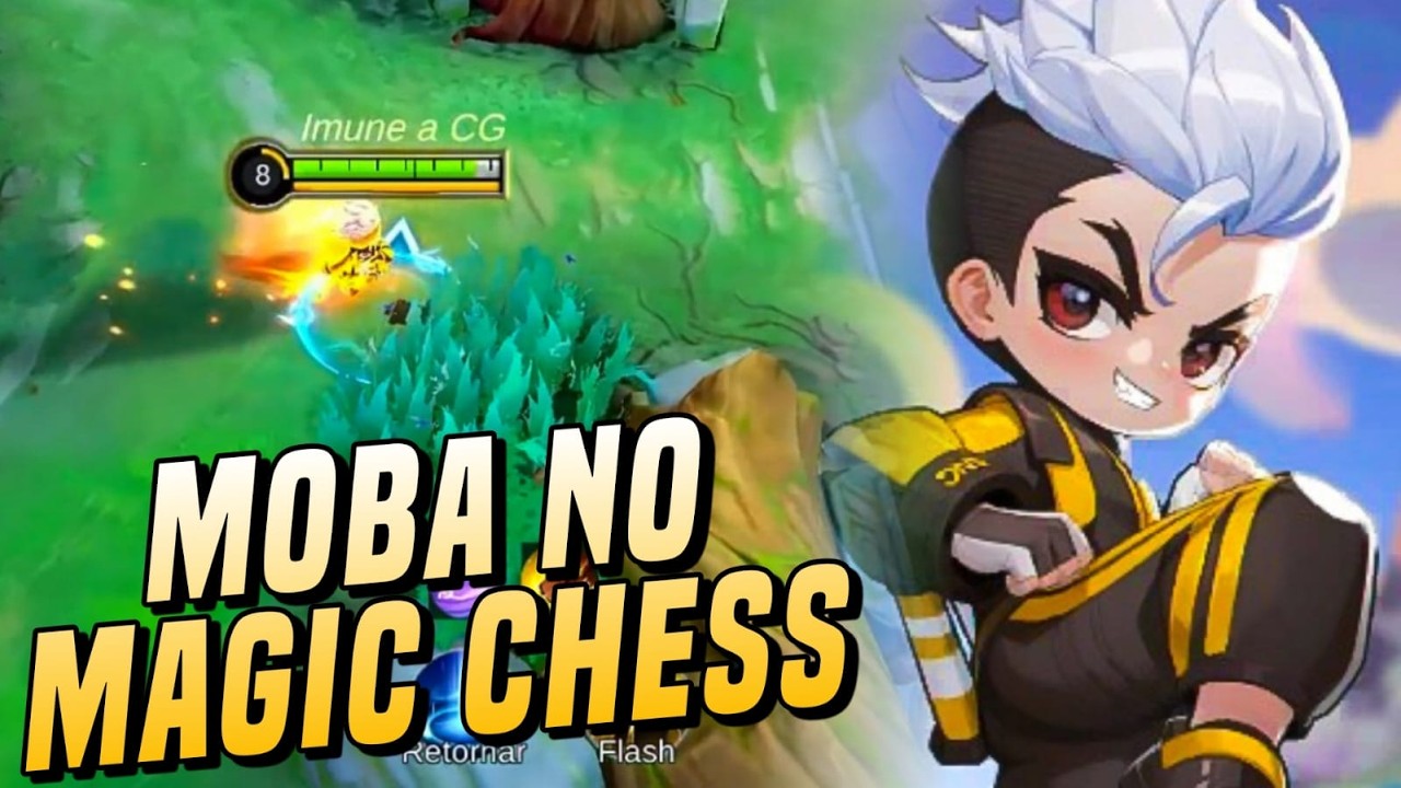 LANÇARAM UM MOBA DENTRO DO MAGIC CHESS GOGO!! (os cara trabalha lákkkkkkk)