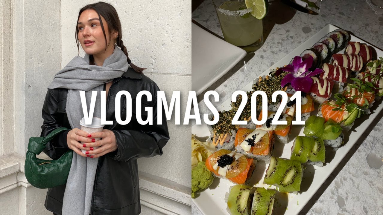 VLOGMAS DAY 18: spending the morning with emma, snow in boston, sushi & more!